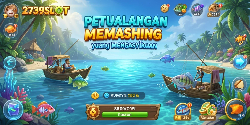 Gameplay 2739SLOT menampilkan pengalaman memancing yang seru dan menarik.