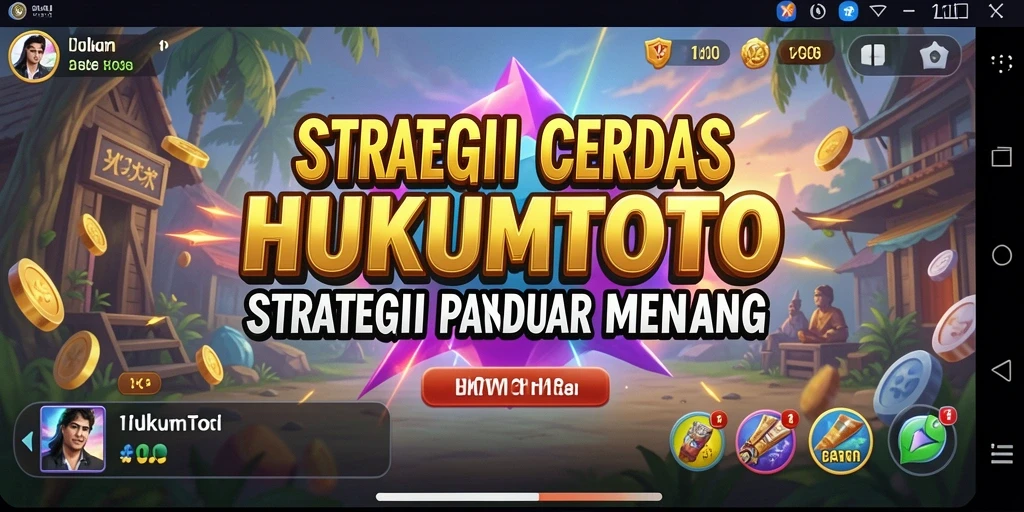 Gameplay strategi seru di HUKUMTOTO.
